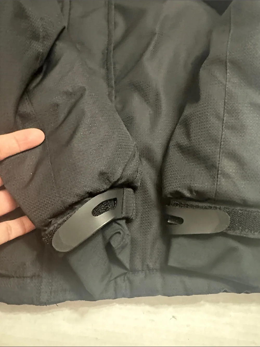 OHSNMAKSL Waterproof Ski Jacket Full Zip Youth Boys Size 8 Black READ